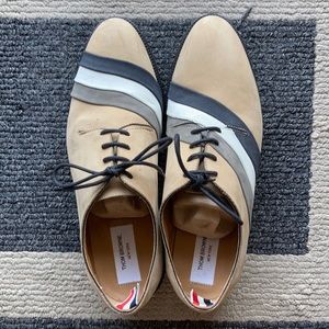 Thom Browne men’s Oxford suede shoes